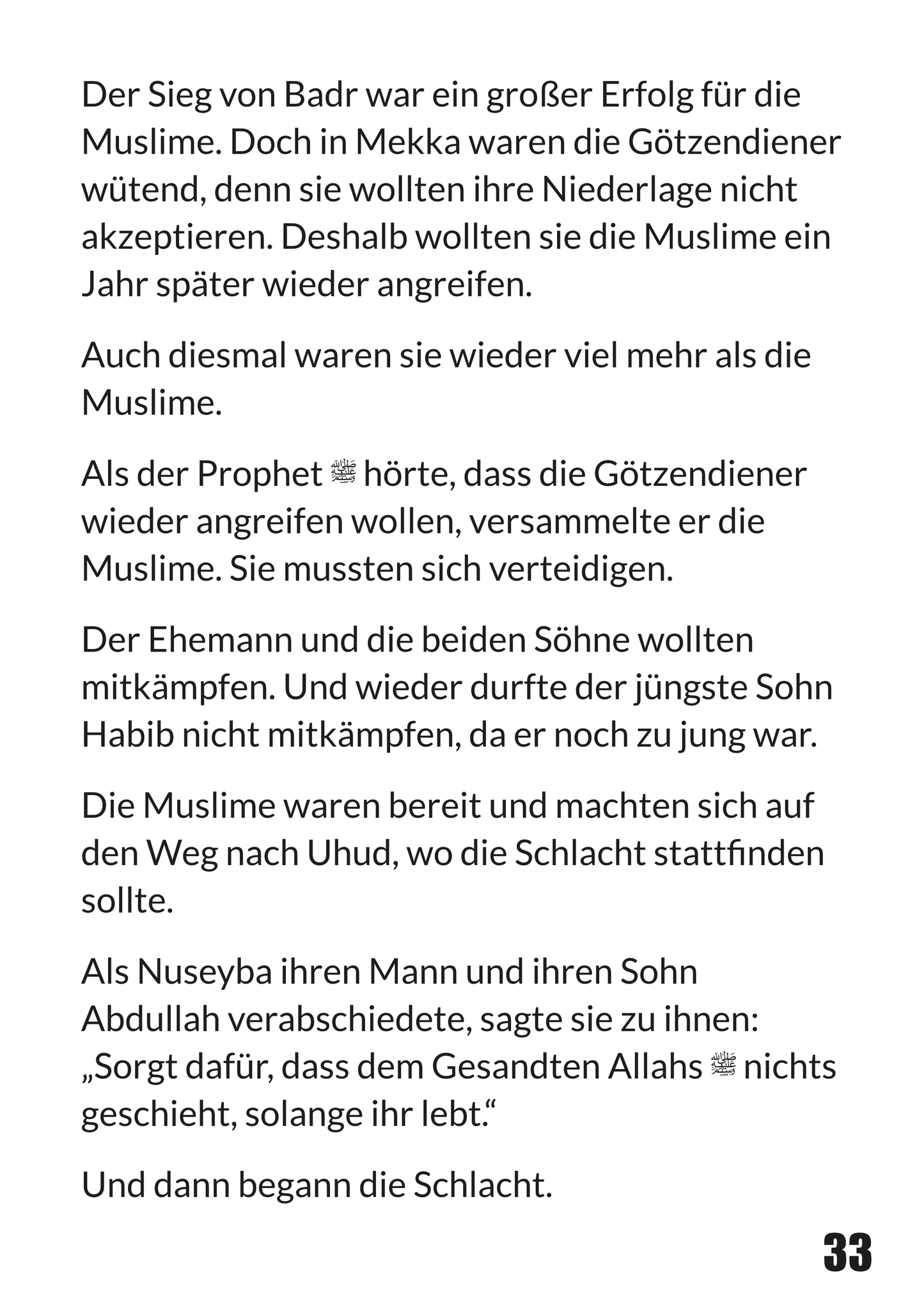 Nuseyba bint Ka'b - Die Beschützerin des Propheten