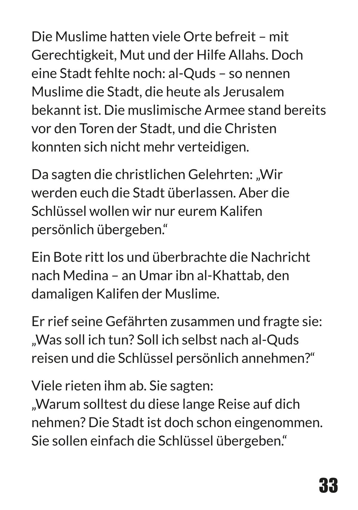 Abu Ubeyda Kinderbuch – Innenseite mit Illustration 4
