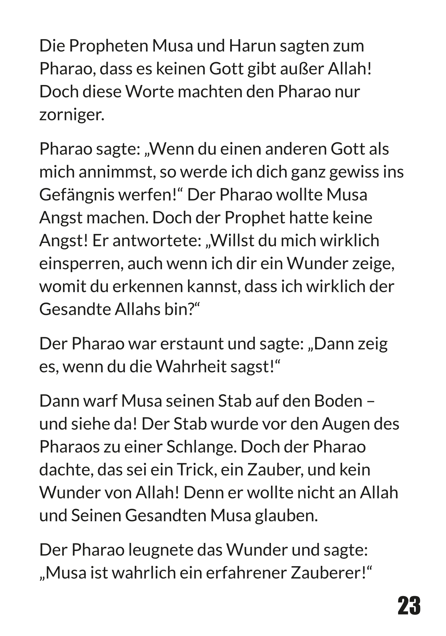 Musa (Moses) – Der Gesandte Allahs