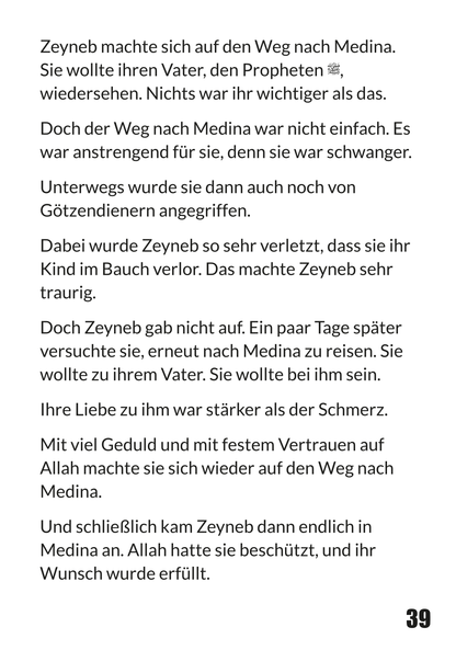 Zeyneb bint Muhammad - Der Schatz ihres Vaters