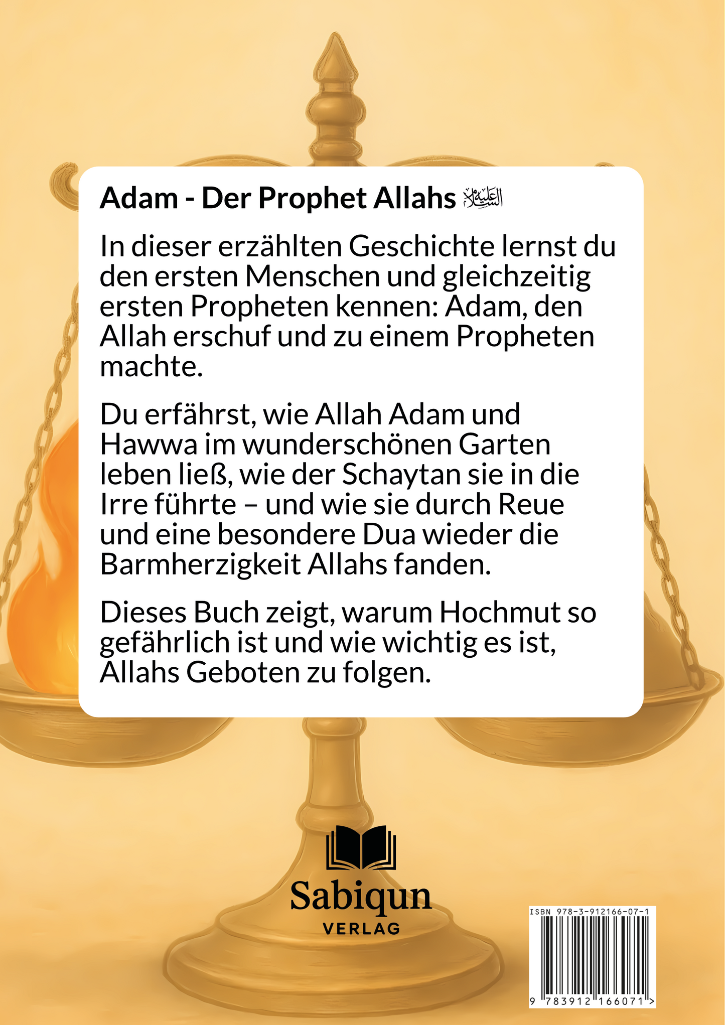 Adam - Der Prophet Allahs