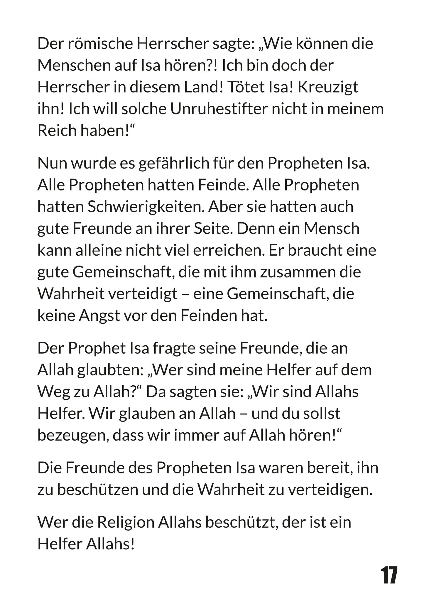 Isa (Jesus) – Der Gesandte Allahs
