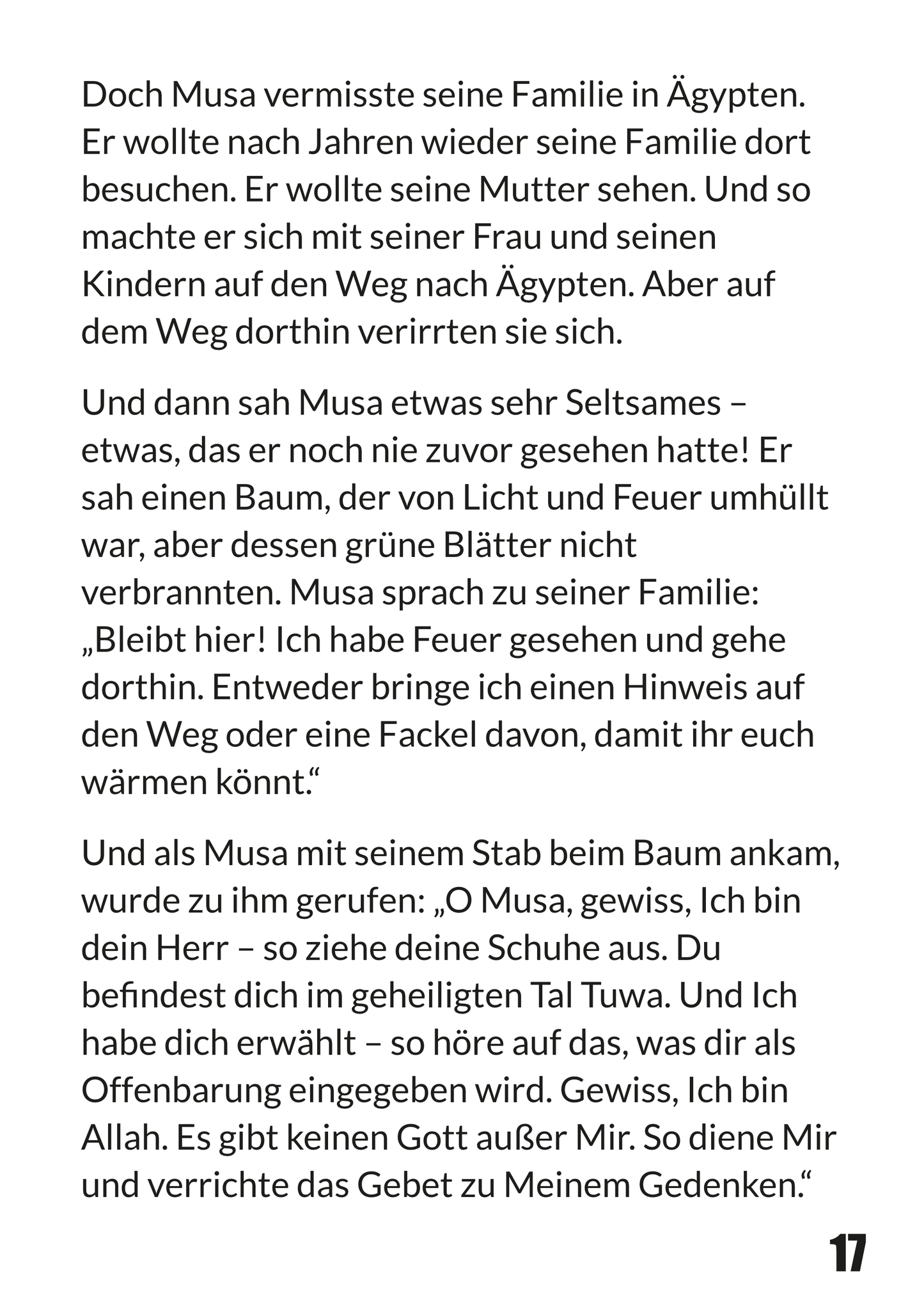 Musa (Moses) – Der Gesandte Allahs