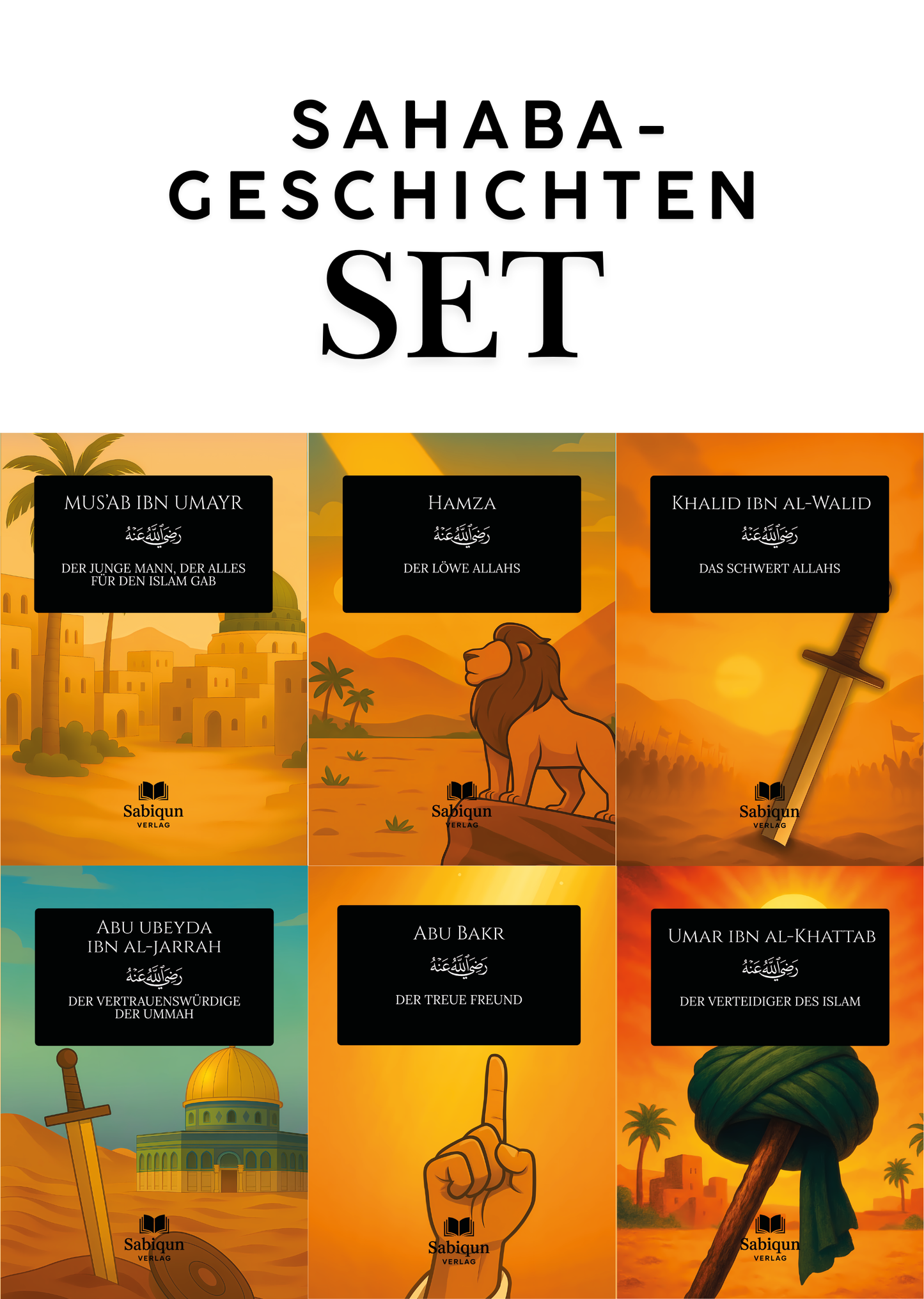 ALLE SAHABA-GESCHICHTEN - SET